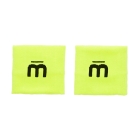 Mico Logo Muñequeras Cortas - Giallo Fluo