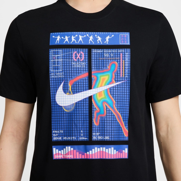 Nike Court Dri-FIT Pro T-Shirt - Black