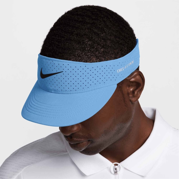 Nike Dri-FIT ADV Ace Visor - University Blue/Anthracite/Black