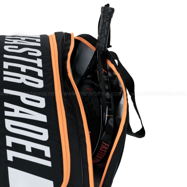 Puma Nova Elite Logo Bag - Black/White/Heat Fire