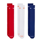 Nike Everyday Plus Cushioned x 3 Socks - Multi Color/Red