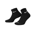 Nike Everyday Plus Cushioned Logo x 3 Calcetines - Black/White