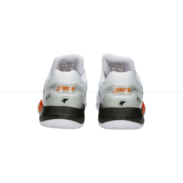 Joma Point Clay - White/Red