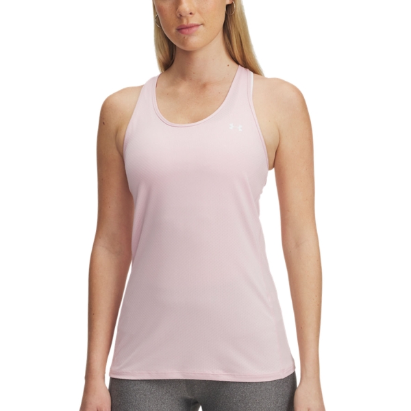 Canotte Tennis Donna Under Armour HeatGear Armour Racer Canotta  Prime Pink/White 13289620647
