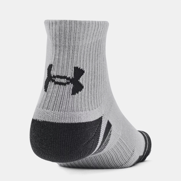 Under Armour Performance Tech x 3 Calcetines - Mod Gray/White/Jet Gray