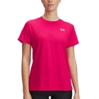 Under Armour Tech Rib Maglietta - Shaded Fuchsia/White