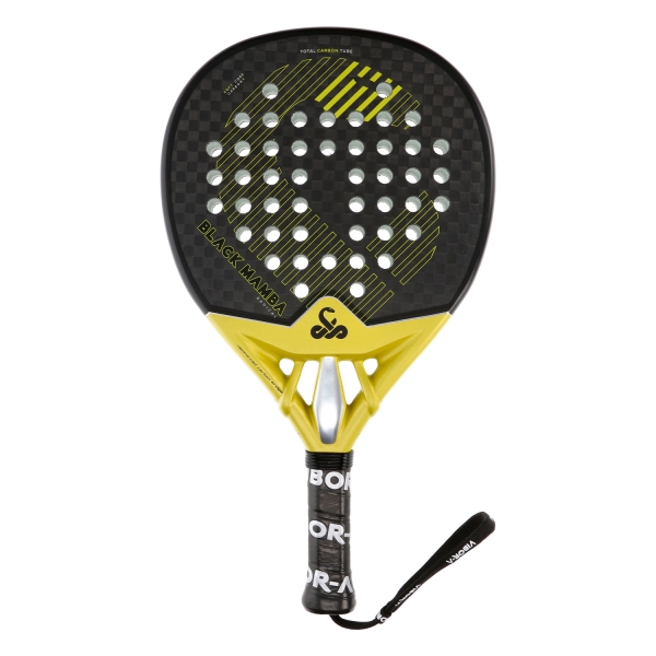 Vibor-A Black Mamba Radical 12K 2.0 Padel - Black/Yellow