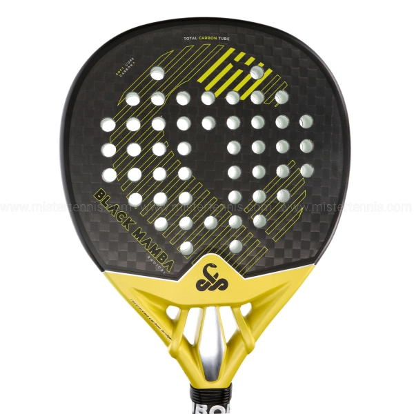 Vibor-A Black Mamba Radical 12K 2.0 Padel - Black/Yellow