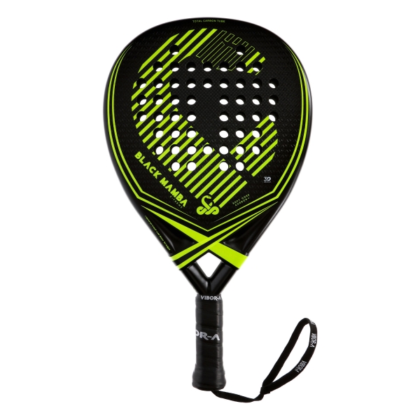 Vibor-A Black Mamba Xtreme 3K 2.0 Padel - Black/Yellow