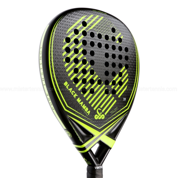 Vibor-A Black Mamba Xtreme 3K 2.0 Padel - Black/Yellow