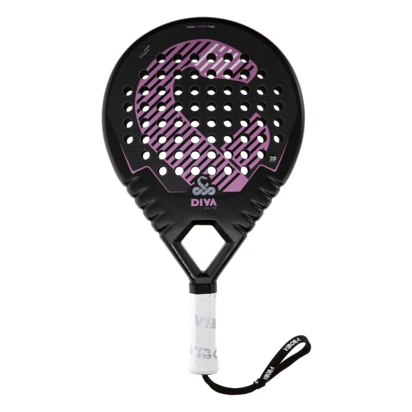 Vibor-A Diva Elite 3K 2025 Padel - Black/Light Purple
