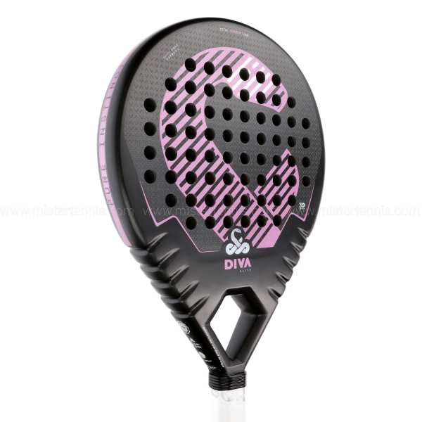Vibor-A Diva Elite 3K 2025 Padel - Black/Light Purple