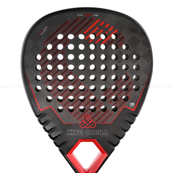 Vibor-A King Cobra Elite 24K 2.0 Padel - Black/Red