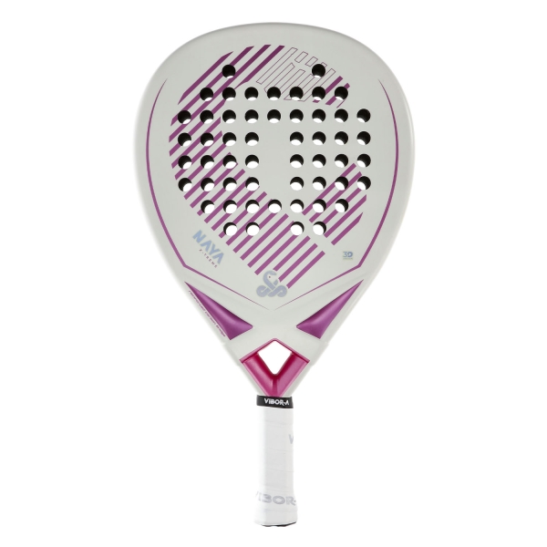 Racchetta Padel Vibor-A Naya ViborA Naya Xtreme Fiber 2.0 Padel  White/Light Purple A003679