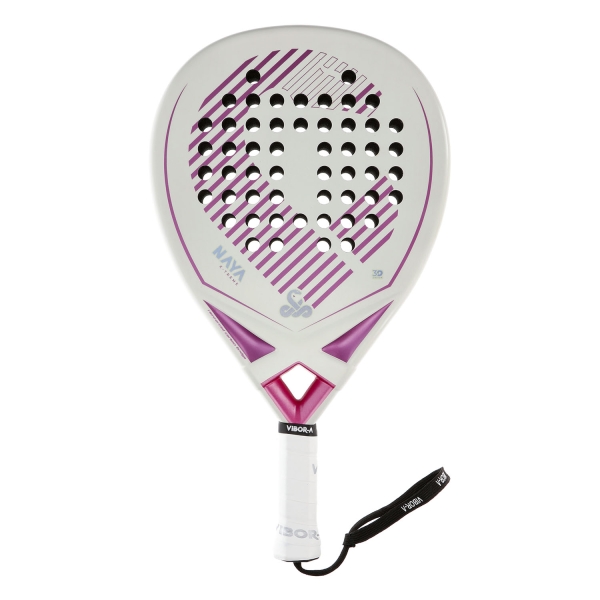 Vibor-A Naya Xtreme Fiber 2.0 Padel - White/Light Purple