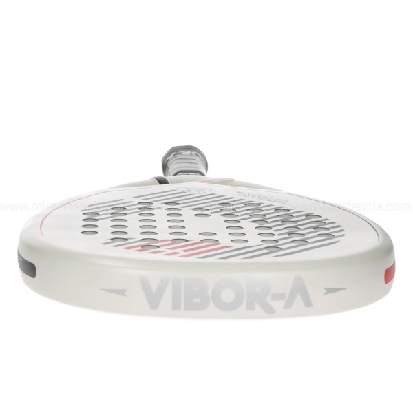 Vibor-A Titan Junior Classic Padel - White/Black/Red