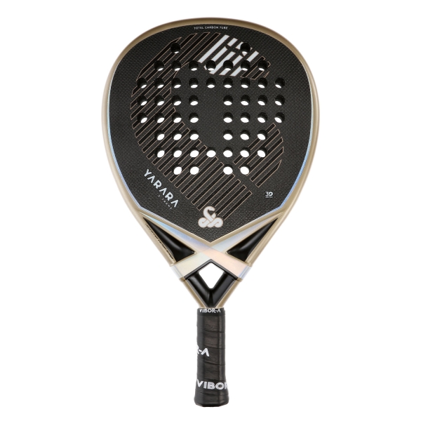 Vibor-A Yarara Padel Racket ViborA Yarara Xtreme 3K 2.0 Padel  Black/Gold A003678