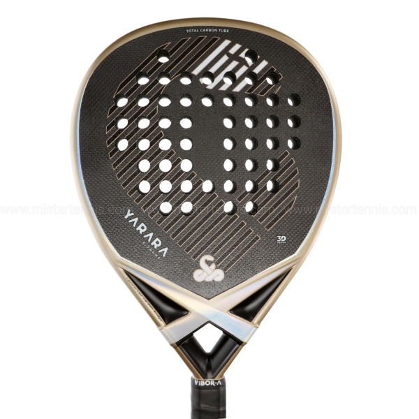 Vibor-A Yarara Xtreme 3K 2.0 Padel - Black/Gold