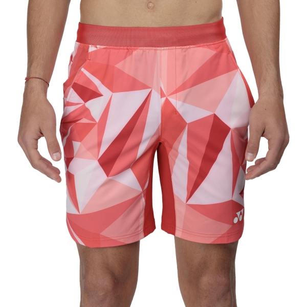 Pantalones Cortos Tenis Hombre Yonex Graphic 8in Shorts  Tango Red TWM15195TR