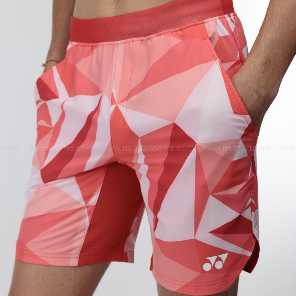 Yonex Graphic 8in Pantaloncini - Tango Red