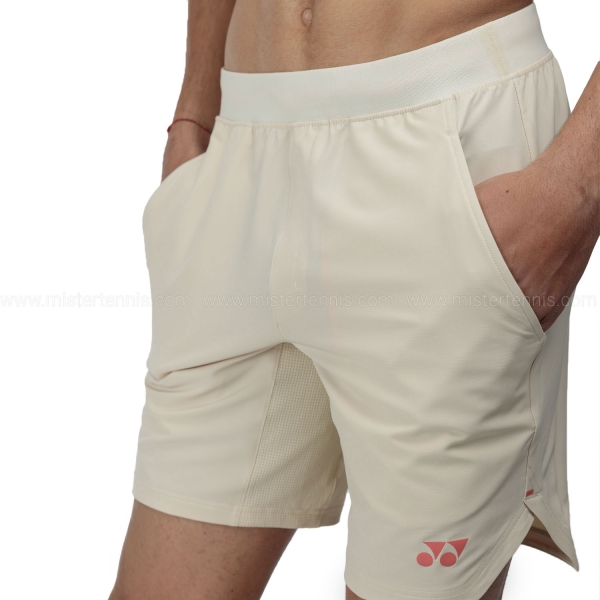 Yonex Performance 8.5in Pantaloncini - Ice Beige