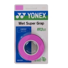 Yonex Wet Super Grap Overgrip x 3 - Pink