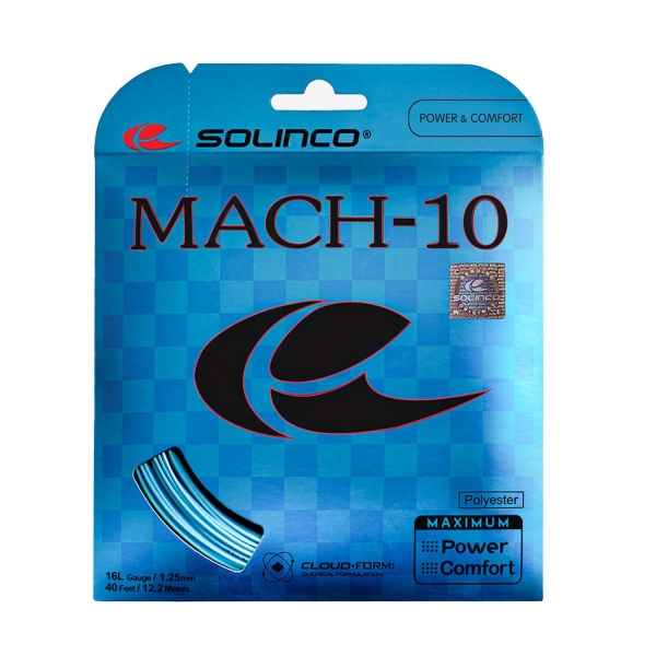Corda Monofilamento Solinco Mach10 1.25 Set 12 m  Light Blue 1920599