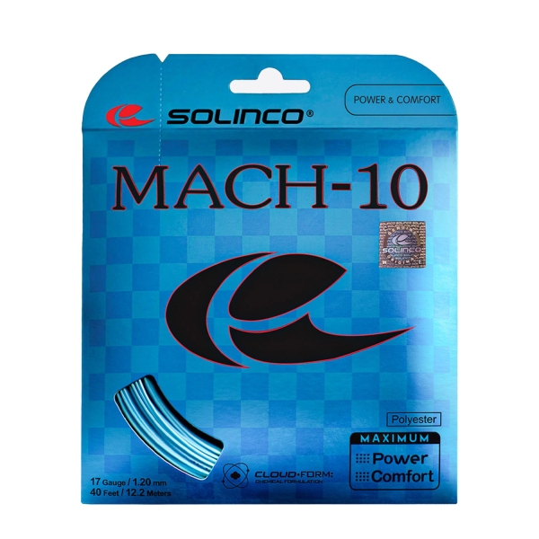 Corda Monofilamento Solinco Mach10 1.20 Set 12 m  Light Blue 1920600