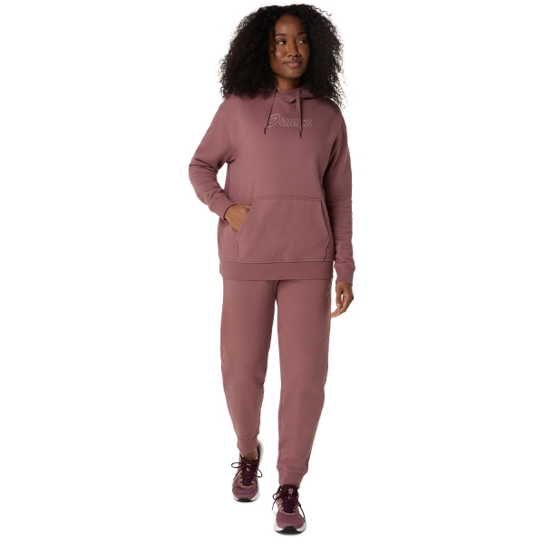 Asics Logo Oth Sudadera - Rubble Red