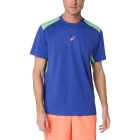 Asics Court Logo T-Shirt - Dark Cobalt/Menthol