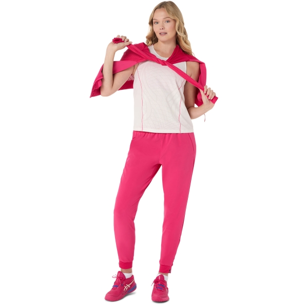 ASICS Match Logo Giacca - Bright Rose