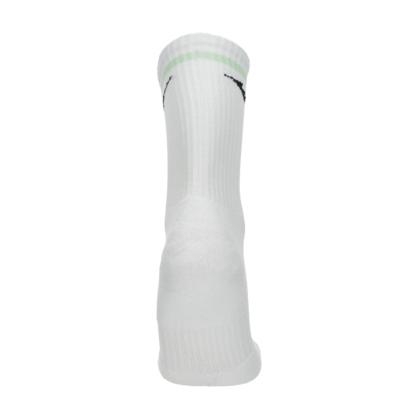 Mizuno Line x 3 Calze - White/Neo Mint