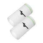 Mizuno Logo Polsini Lunghi - White/Neo Mint