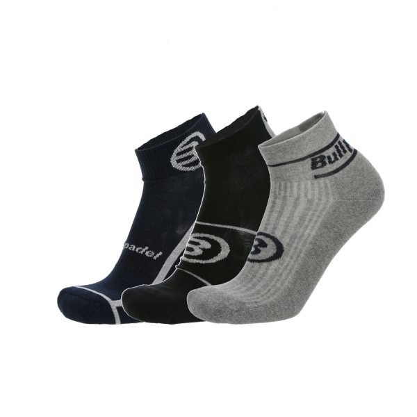 Tennis Socks Bullpadel Pro Logo x 3 Socks  Negro 448080000