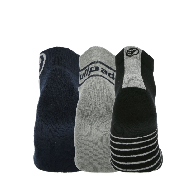 Bullpadel Pro Logo x 3 Calze - Negro