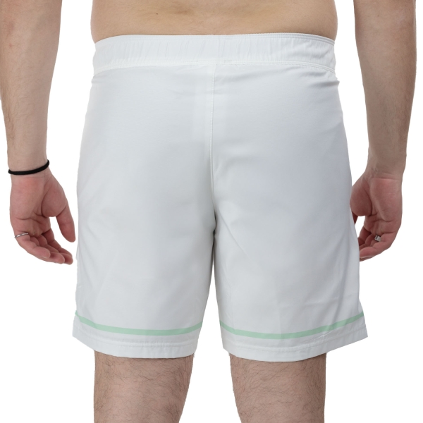 Mizuno Flex 8In Pantaloncini - White/Neo Mint