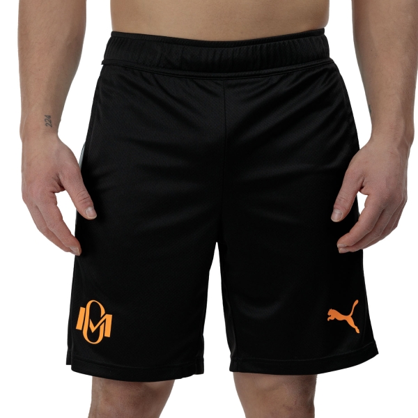 Pantaloncini Tennis Uomo Puma Momo 7.5in Pantaloncini  Black/Heat Fire/Safe Lake 66041901