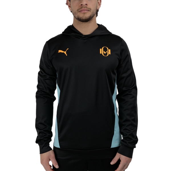 Maglie e Felpe Tennis Uomo Puma Momo Graphic Felpa  Black/Heat Fire 66042101