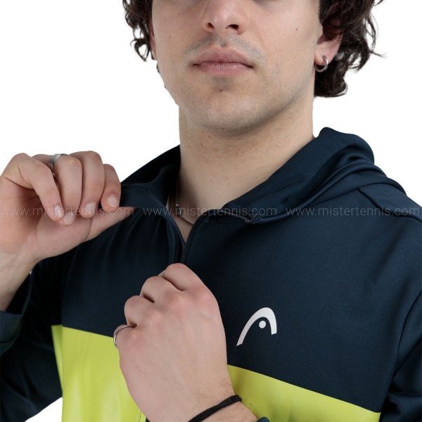 Head Topspin Felpa - Navy/Lightlime