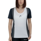 Head Club 25 Tech Logo Maglietta - Navy/White