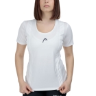Head Club 25 Tech Logo Maglietta - White
