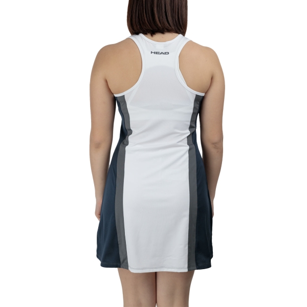 Head Club 25 Vestito - Navy/White