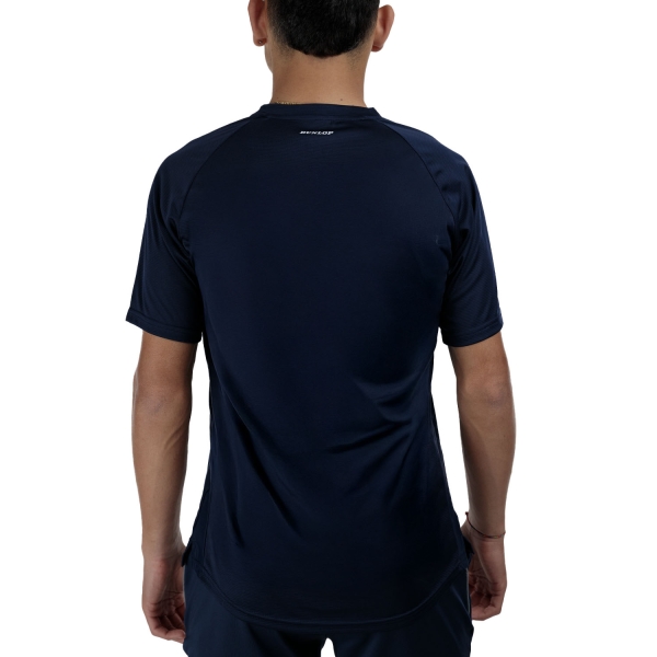 Dunlop Club Logo Maglietta - Navy
