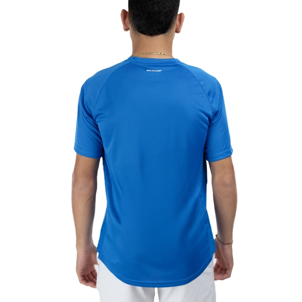 Dunlop Club Logo Maglietta - Royal Blue