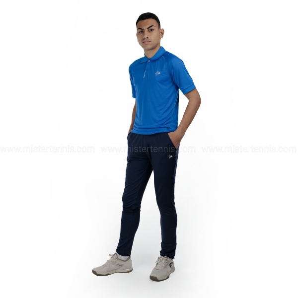 Dunlop Club Logo Polo - Royal Blue