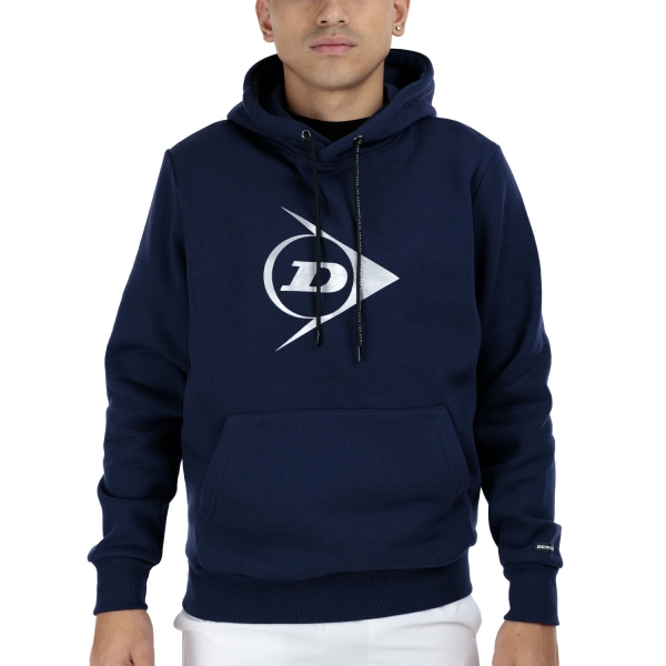 Maglie e Felpe Tennis Uomo Dunlop Essentials Basic Felpa  Navy 880348