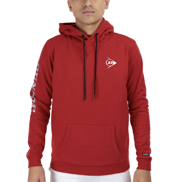 Maglie e Felpe Tennis Uomo Dunlop Essentials Felpa  Dark Red 880352
