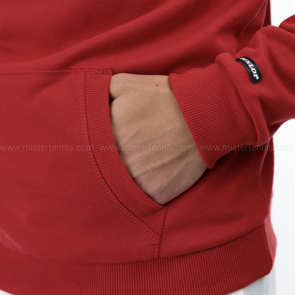 Dunlop Essentials Felpa - Dark Red