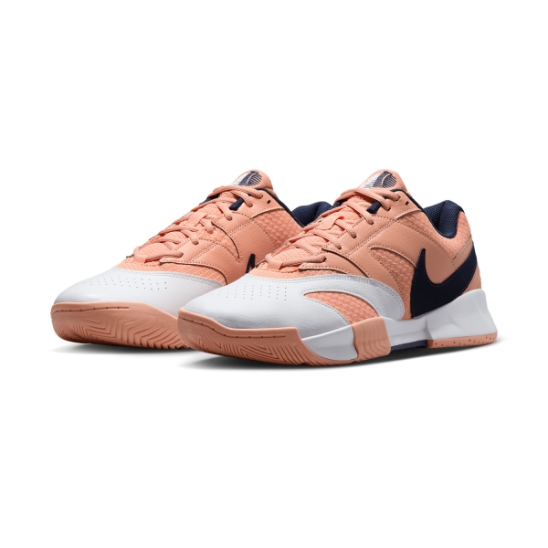 Nike Court Lite 4 HC - Apricot Agate/Obsidian/White