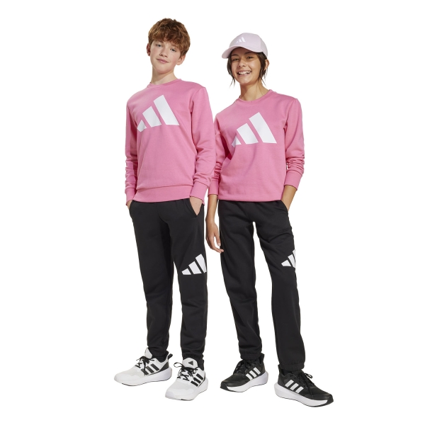 adidas Essentials Jogger Tuta Bambini - Pink Fusion/White